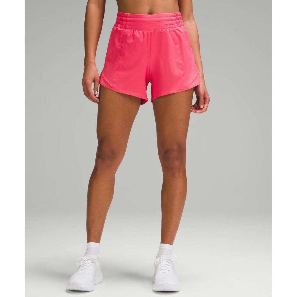 lululemon athletica Bright Pink Athletic Shorts